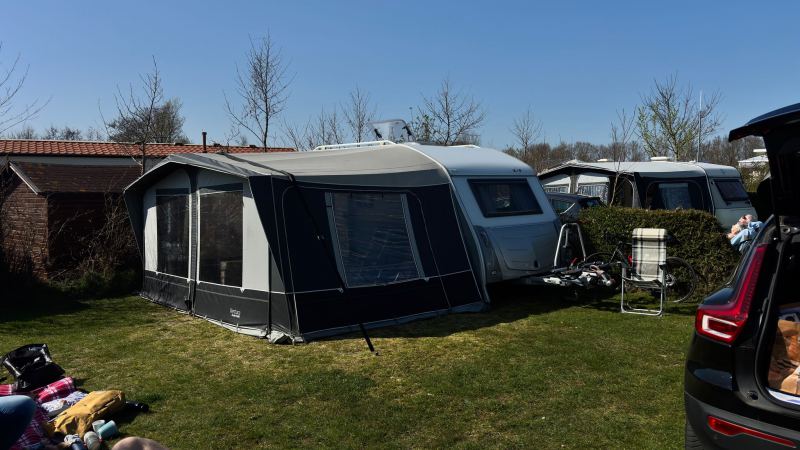 Een week kamperen in Zeeland in een volledig ingerichte caravan