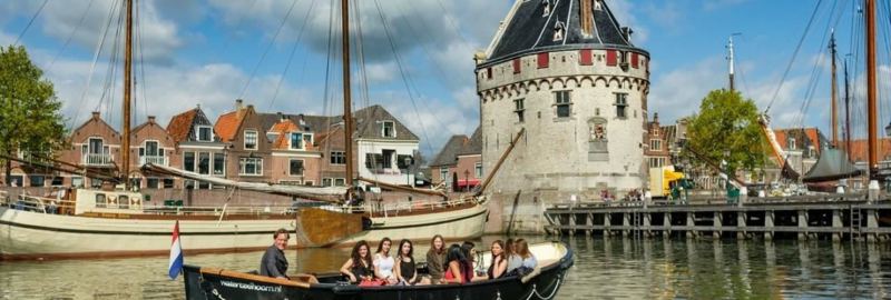 Rondvaart door de binnenstad van Hoorn voor 2 personen