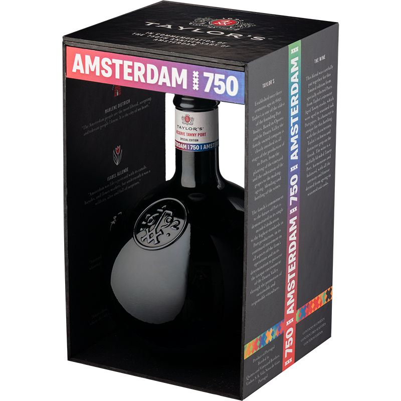 Taylor's Historical Collection IV Reserve Tawny Port -Amsterdam 750 Edition